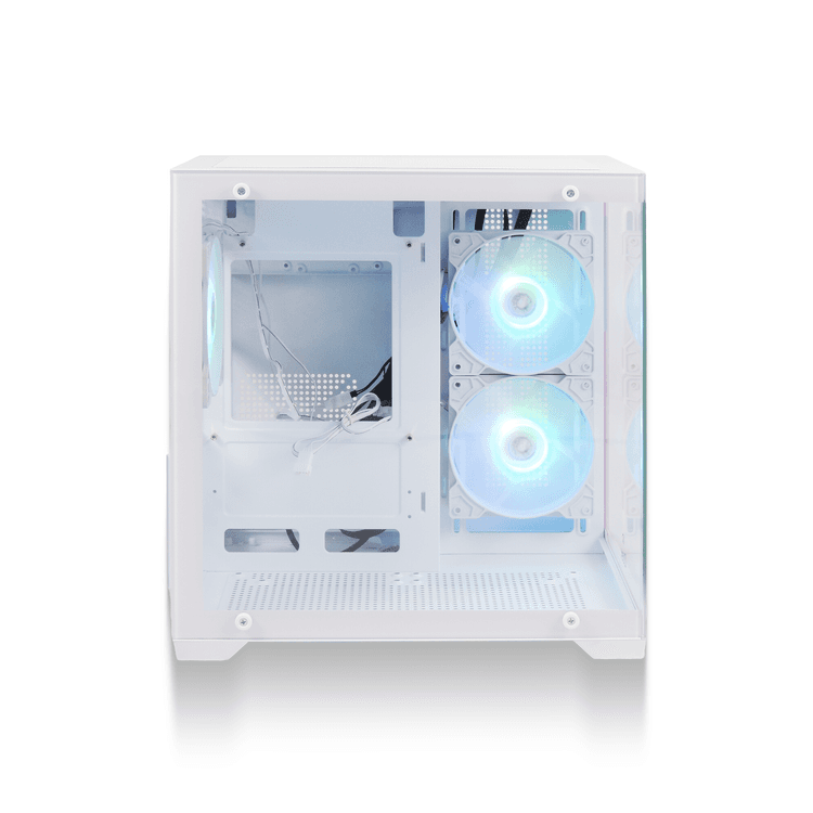 Gabinete Duex DXGA275WH White Com 3 Fans ARGB