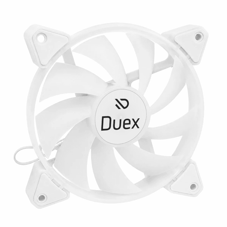 Cooler Fan Gabinete Duex DXC3W Branco 120 mm