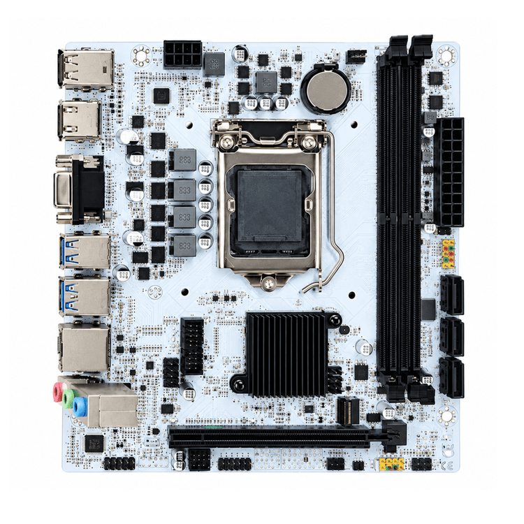 Placa Mãe Duex DX-H110ZG M2 Intel LGA 1151 DDR4 White Edition